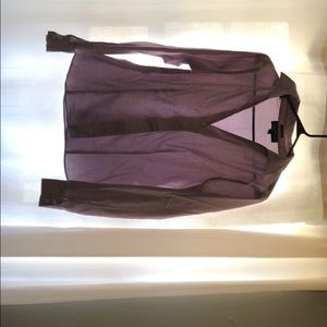 Lavender button down